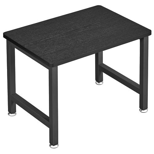 HOMCENES Vintage Printer Stand, Industrial Printer Table Rack, Desktop Mobile Printer Cart, Storage Rack Under Desk, Sturdy Little Printer Desk,