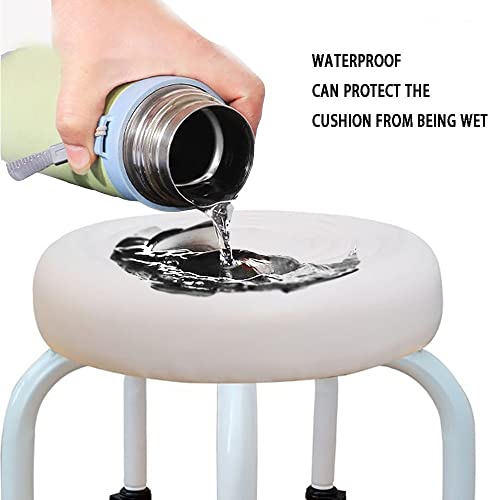 Massage Stool Round Stool With Wheels Sofa Pedicure Stool Low Stool Beautiful Seam Mopping Floor Stool Stepping Pulley Stool Work Stool With 5 Wh