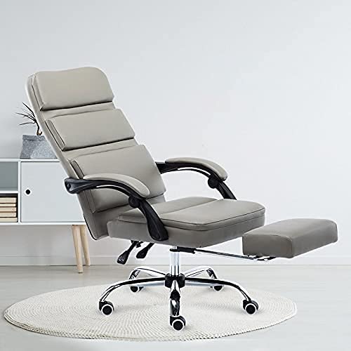 Office Desk Chair, Computer Chair Student Computer Seat Swivel Office Chairs Luxury Executive Lounge Chair Home Office Computer Chairs Artificial