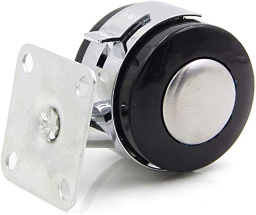 GTYT Pack Of 4,Furniture Castor Wheels 2Inch,Trolley Swivel Casters With Brake,360° Swivel Nylon Wheels,Moving Coffee Table Caster Wheels,Heavy D