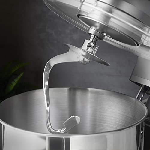 KAPPLICO Pro Plus 1800W Stand Mixer, 7.0L Stainless Steel Bowl, 6-Speed Food Mixer, Dough Hook, Whisk & Mixing Beater, Non-slip Rubber Feet, 24m