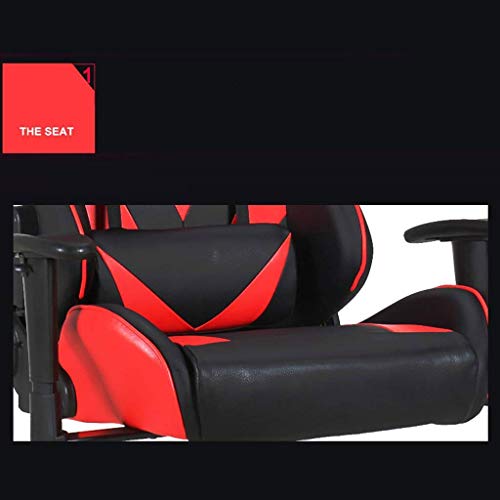 LZQDM Office Chair-E-sports Chair Home Computer Chair Competitive Game Chair Ergonomic Chair