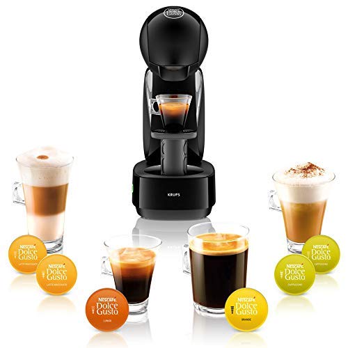Nescafé Dolce Gusto, Infinissima, Coffee Pod Machine by Krups, Black, KP170840