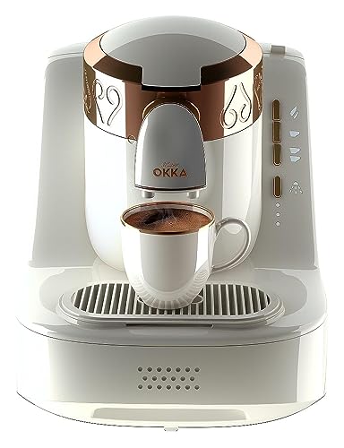 Arzum OK001 Automatic Turkish Coffee Machine, 710 W, 1 Liter, Black/Copper