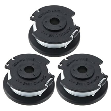3PCS Spool Line Compatible with Einhell GE-CT 18/28 Li & GE-CT 18/28 Li TC Lawn Mower Replacement Parts 4.9m Length 1.6mm Diameter