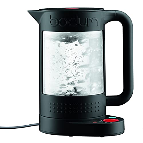 Bodum BISTRO Electric water kettle, double wall with temperature control, 1.1 l, 37 oz, Black, 11659-01UK