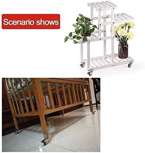 GTYT 4X Caster Wheels Rubber Swivel Castor Wheels Trolley Furniture Caster,With Brake And Splint Shape L,for,Chair,Side Table