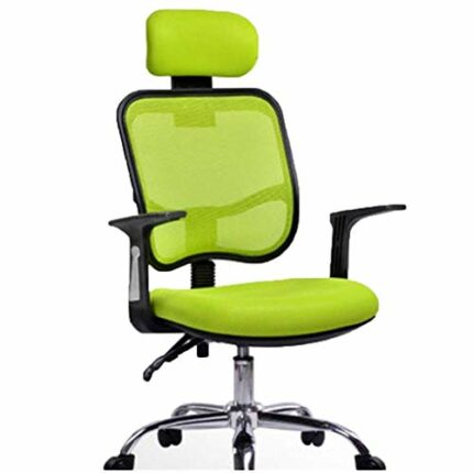 WALNUT Chairs,Ergonomics Office Computer Desk Chair, Adjustable Headrests Chair Backrest and Armrest's Mesh Chair (Color : Black, Size : 112 * 60