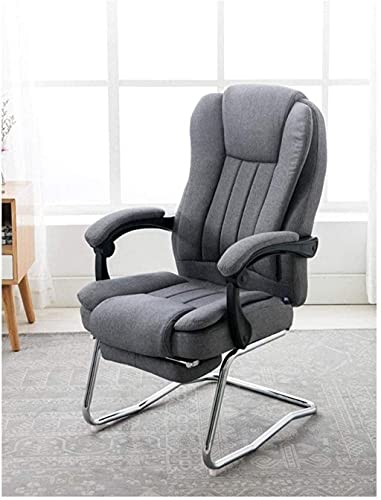 HJW Computer Chair Home Study Chair Fabric Office Chair Bow Chair Leisure Chair Office Chair Armchair