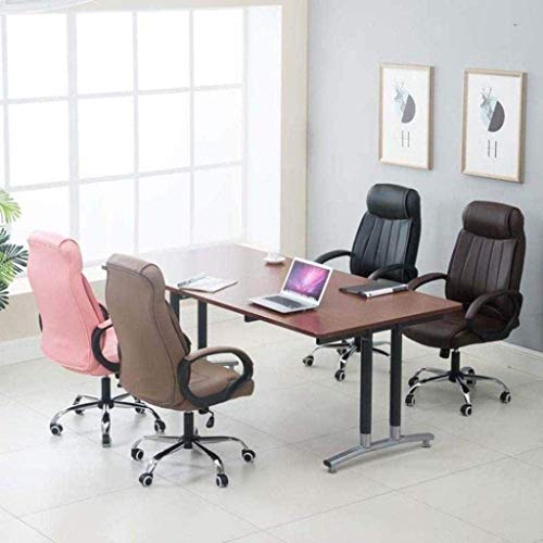HJW Game Chair Home Office Chair Executive Conference Stylish Design Adjustable Mid-Back Ergonomic Desk Chair Armchair