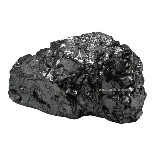 Elite Shungite Stones Chips for Water Purification Tablets, Authentic Karelian Heritage Shungite Stones for Shungite Water Bottle (50 Gram)