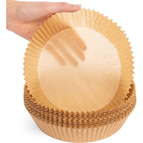 Airfryer Liners air Fryer Paper Liner Round Ninja air Fryer Liners Disposable air Fryer Liners Parchment Paper air Fryer Baking Paper air Fryer (