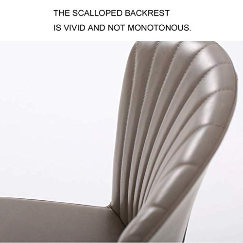 n/a Dining Chair Rotating Solid Wood Computer Chair Home Fabric Backrest Leisure Chair Office Armrests to Discuss Chair