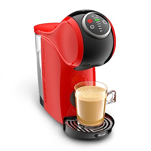 De'Longhi Nescafé Dolce Gusto Genio S Plus EDG315.R, Automatic Coffee Machine, Capsule Coffee Machine, Espresso Boost, Cappuccino, Energy Saving
