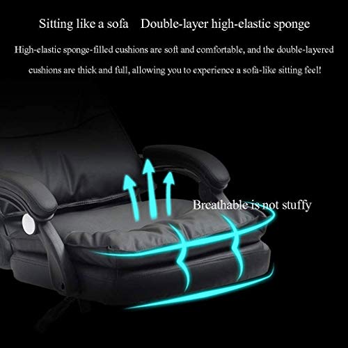WJCCY Computer Chair Office Chair Study Chair Home Office Chair Lunch Break Massage Chair Reclining