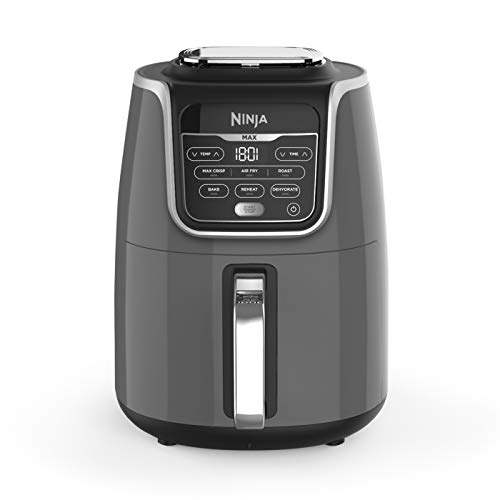 Ninja Air Fryer MAX, 5.2L, 6-in-1, Uses No Oil, Air Fry, Max Crisp, Roast, Bake, Reheat, Dehydrate, Family Size, Digital, Cook From Frozen, Non-S