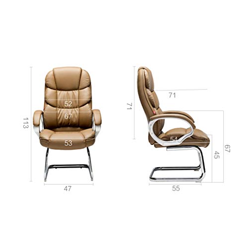 N/A Office Chair Swivel Ergonomic High-back Executive Desk Chair Adjustable Height, Durable