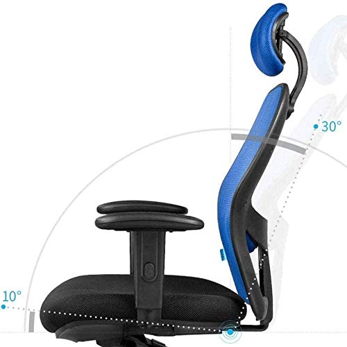 NXYJD Ergonomic Office Chair Computer Chair Home Ergonomic Chair Swivel Chair Seat Back Reclining Office Chair