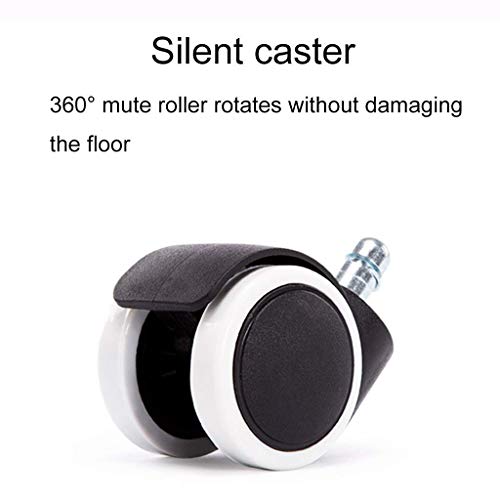 n/a High-Back Executive Swivel Office Desk Chair with Ribbed Upholstery - White, Lumbar Support, Modern Style, Certified