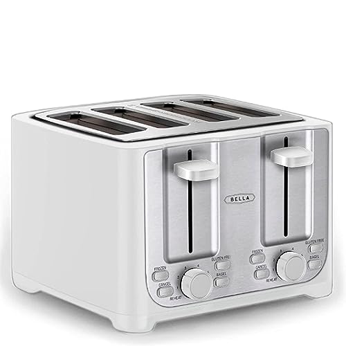 BELLA 2 Slice toaster, Stainless Steel and Sage