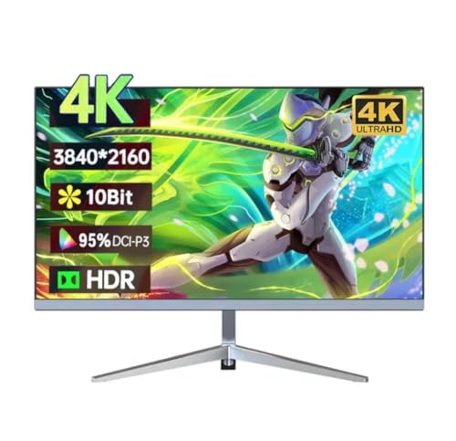 Spasm 27" or 32" 4k Ultra HD Wide Screen Gaming Monitor, for PC, Desktop, XBOX, PS5, Flat Screen (32-Inch)