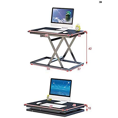 LXXSH Adjustable office and home folding table Folding table Garden Tables dining table Stand Office Stand Computer Stand