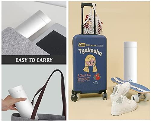 Hitopin Travel Portable Kettle, 400ml Travel Kettle, Travel Electric Mini Kettle, Automatic Shut off Travel Tea Kettle, with 2PCS Stickers and 1P