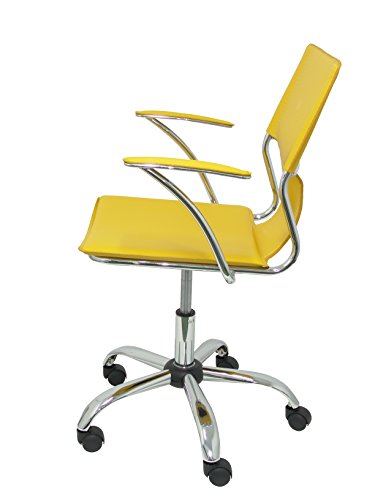 Piqueras and Crespo 214 – Ergonomic Office Chair with Fixed Arms, Adjustable Height and 360 Degree Rotating