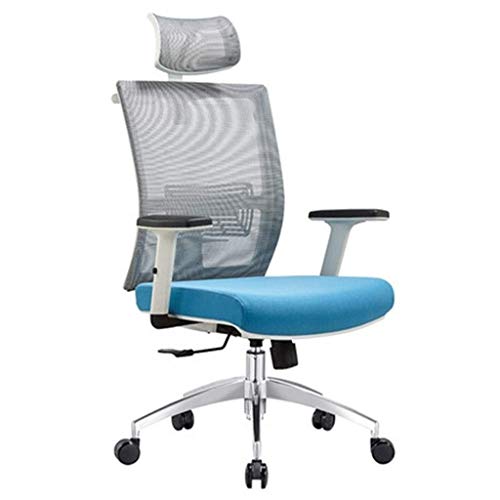 LZQDM Chairs,Office Chair with Arms and Back Support Executive Adjustable Computer Chair Swivel Ergonomic Desk Chair Comfy Padded for Office/Home