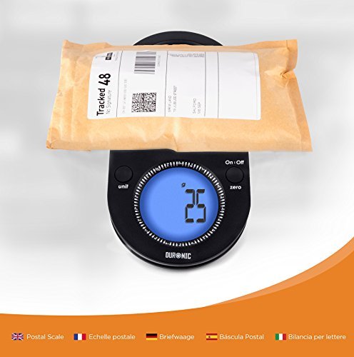 Duronic Kitchen Scale KS5000 Extra-large 3L bowl and electronic backlit LCD display / 5kg Capacity / 1g measurement ideal for precise wet and dry