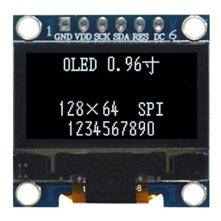 0.96 inch SPI driver display screen SSD1306 display module 128X64