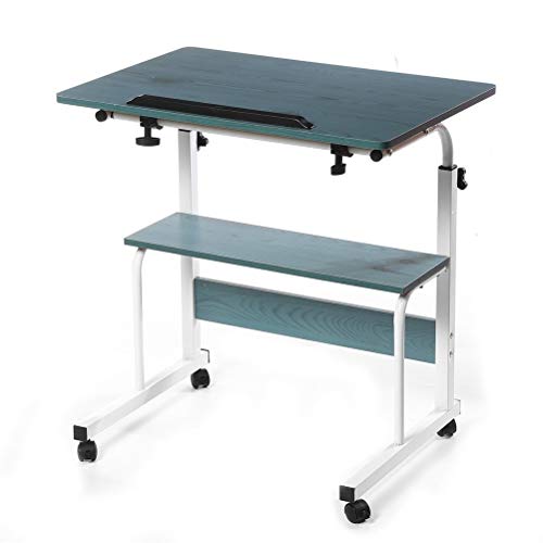 Modern Portable Folding Laptop Table Computer Desk Height Adjustable Writing Desk Bed Side Table Home Office Furniture