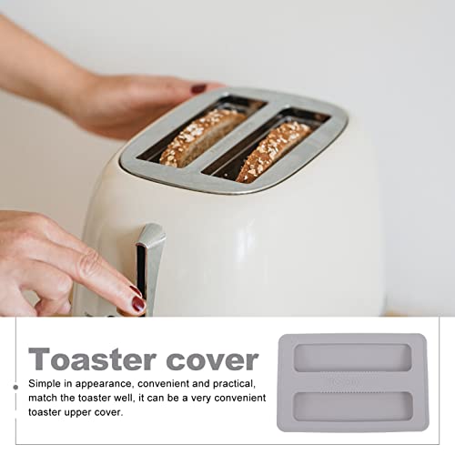 Healeved Silicone Toaster Dust Cover 2 Slice Toaster Lid Kitchen Appliance Cover