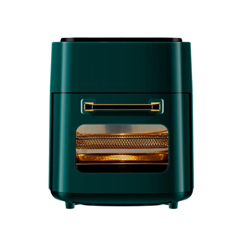 INMOZATA Air Fryer 15L, Oil Free Air Fryer Oven with 3Ties, Rapid Air Circulation, One-Touch Digital Screen, 4Presets & Warm & 24Hours Timing, Di