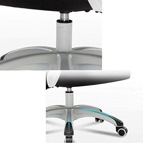 n/a Modern Ergonomic Mid-Back Computer Executive Office Chair with Padded Armrests Adjustable Seat Height