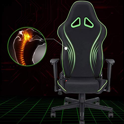 LZQDM Office Chair-E-sports game chair home Internet cafe lazy student Internet cafe ergonomics training spine anchor computer chair