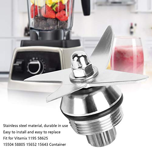 Blender Blade Replacement Parts for Vitamix 1195 58625 15504 58805 15652 15643 4 Fins Juicer Extractor Blade Spares Parts Vitamix Blender Cutter