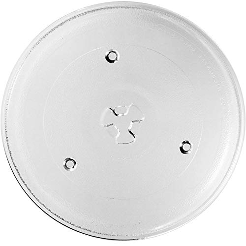 SPARES2GO Glass Turntable Plate for Samsung Microwave Oven (318mm) - Fitment List B