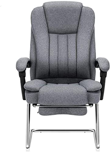 HJW Computer Chair Home Study Chair Fabric Office Chair Bow Chair Leisure Chair Office Chair Armchair