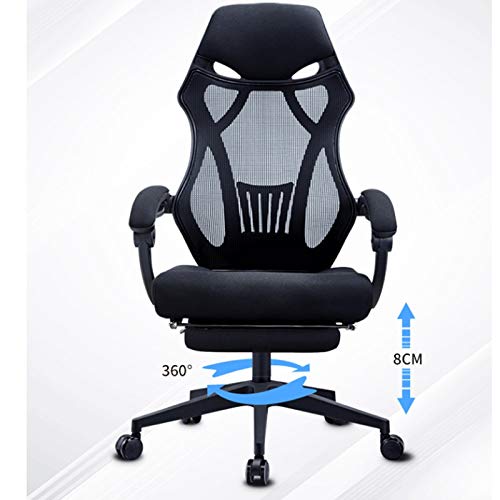 LZQDM Office Chair Home Comfortable Office Chair Reclining Game Chair Ergonomic Chair Swivel Chair Computer Chair Gaming Back Chair