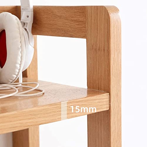 NXYJD Bookshelf, Standing Bookcase Small Space Book Shelves Rack for Living Room, Home, Office Compact Storage Organizer