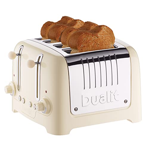 Dualit 46205 4 Slot Lite Toaster in Black Finish