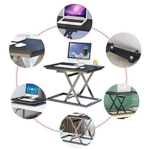 LXXSH Adjustable office and home folding table Folding table Garden Tables dining table Stand Office Stand Computer Stand