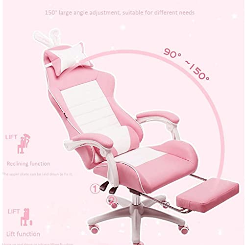 WALNUT E-sports Office Computer Chair Games Chair Home Seat Sports Racing Chair With Footrest (Size : A)