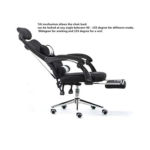 WALNUT Racing Office Chair Ergonomic High Back Recliner Computer Desk Chair Office Furniture Gaming Chair Ergonomic Design Racing Chair (Color :