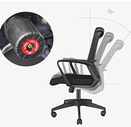 HJW Office Chair Swivel Chair Gaming Chair Computer Chair Task Desk Chair Home Chair Ergonomic Design Armchair