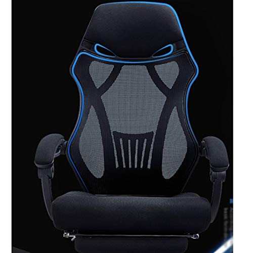SDFGH Office Chair Home Comfortable Office Chair Reclining Game Chair Ergonomic Chair Swivel Chair Computer Chair Gaming Back Chair