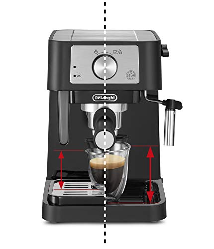 De'Longhi Stilosa EC260.BK, Traditional barista Pump Espresso Coffee Machine, Black