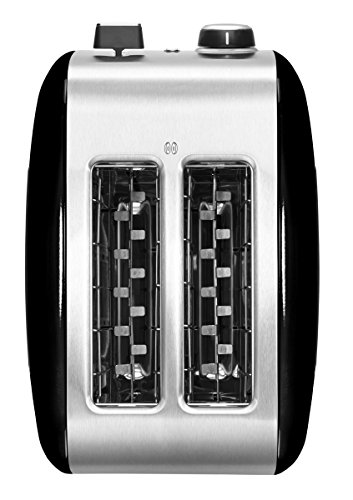 KitchenAid 5KMT2115 Classic Two Slot Toaster, Onyx Black