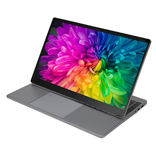 Airshi Business Laptop, Gaming Laptop 15.6in Touchscreen RGB Backlit 12GB DDR5 RAM for Travel (UK Plug 1TB)